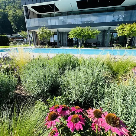Paradisio Poolsuite Sundeck In Am Bodensee Daire *