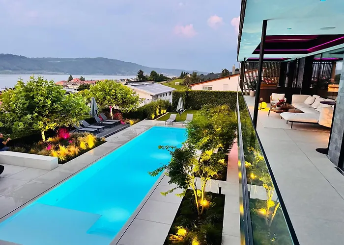Paradisio Poolsuite Sundeck In Am Bodensee *